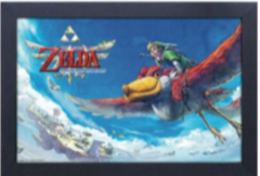 Framed - Zelda Skyward Sword (Flight)